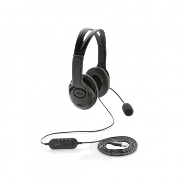 Logotrade promotional gift picture of: Over ear wired work headset