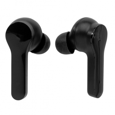 Logotrade promotional giveaway picture of: Light up logo TWS earbuds in charging case