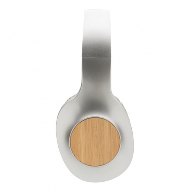 Logotrade promotional giveaway image of: Dakota Bamboo wireless headphone