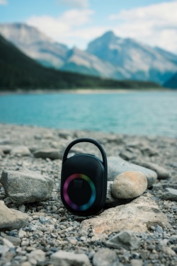 Logotrade promotional giveaway image of: RCS recycled plastic Lightboom 5W Clip speaker