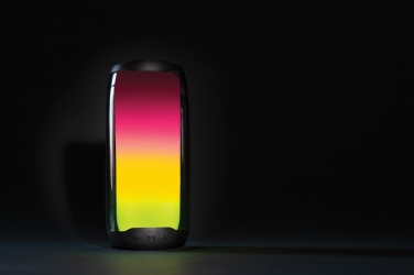 Logo trade advertising products image of: RCS recycled plastic Lightboom 10W speaker