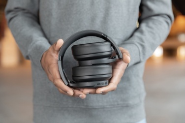 Logo trade promotional products picture of: Urban Vitamin Palo Alto RCS rplastic headphone