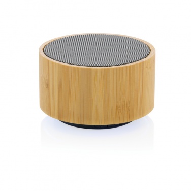 Logotrade promotional merchandise image of: RCS recycled plastic and bamboo 3W wireless speaker