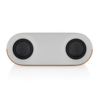 Logo trade promotional products picture of: Oregon RCS recycled plastic and cork 10W speaker