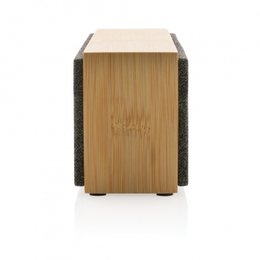 Logotrade promotional merchandise picture of: Wynn 10W bamboo wireless speaker