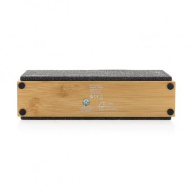 Logo trade promotional product photo of: Wynn 10W bamboo wireless speaker