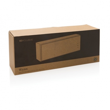 Logotrade promotional item picture of: Wynn 10W bamboo wireless speaker