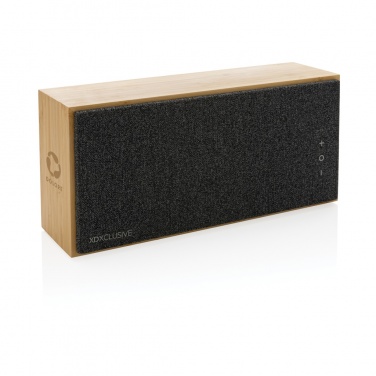 Logotrade promotional item picture of: Wynn 20W bamboo wireless speaker