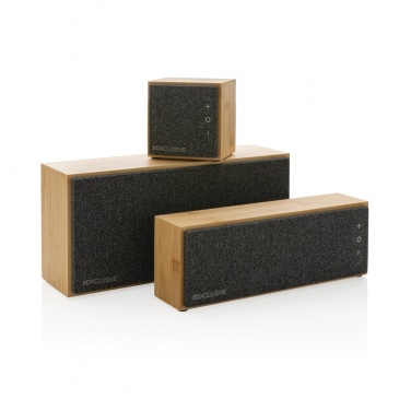 Logo trade promotional item photo of: Wynn 20W bamboo wireless speaker