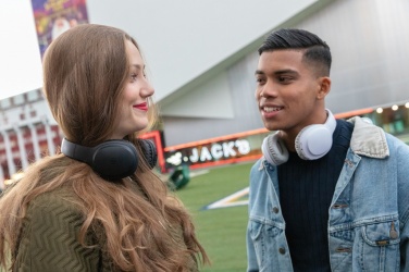 Logotrade promotional item image of: Urban Vitamin Belmont wireless headphone