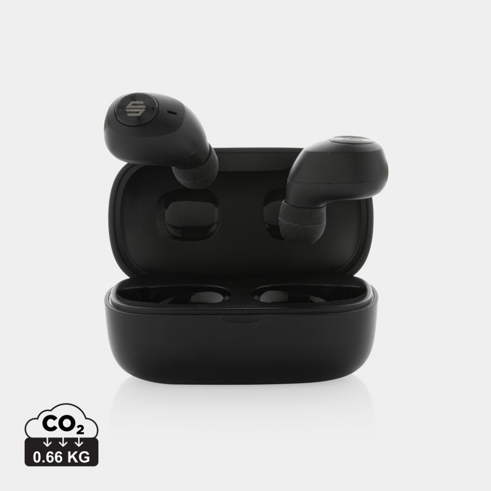 Logo trade business gift photo of: Urban Vitamin Palm Springs RCS rplastic ENC earbuds