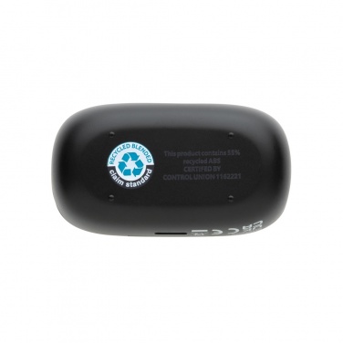 Logotrade promotional item image of: Urban Vitamin Palm Springs RCS rplastic ENC earbuds