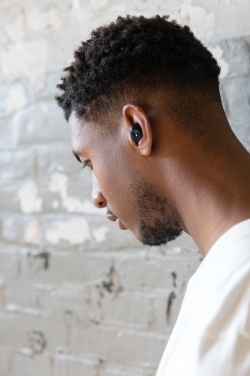 Logotrade promotional giveaway picture of: Urban Vitamin Palm Springs RCS rplastic ENC earbuds