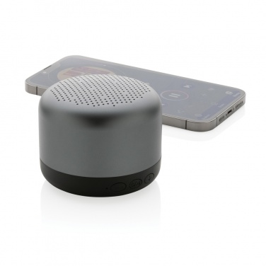 Logo trade advertising products image of: Terra RCS recycled aluminium 5W wireless speaker