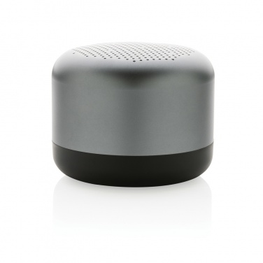 Logo trade corporate gifts picture of: Terra RCS recycled aluminium 5W wireless speaker