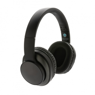 Logo trade business gift photo of: Terra RCS recycled aluminium wireless headphone
