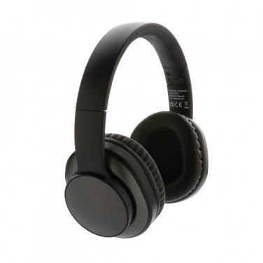 Logo trade advertising products picture of: Terra RCS recycled aluminium wireless headphone