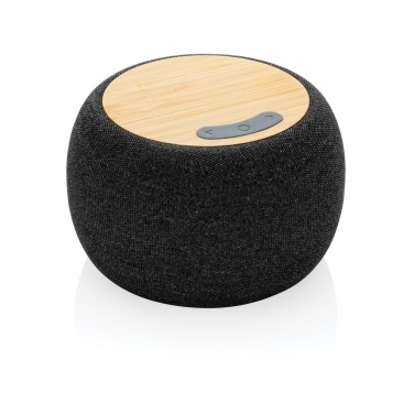 Logotrade promotional giveaway picture of: RCS Rplastic/PET and bamboo 5W speaker