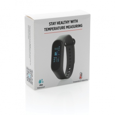 Logotrade business gift image of: Stay Healthy Bracelet Thermometer