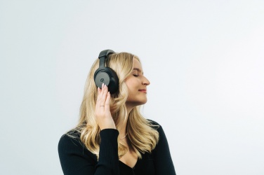 Logo trade promotional products image of: Irvine RCS recycled and repairable ANC wireless headphone