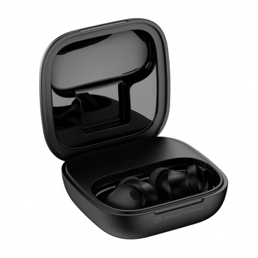 Logo trade corporate gifts picture of: Lakewood RCS recycled and repairable wireless earbuds