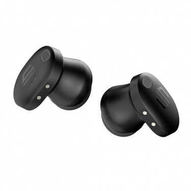 Logo trade advertising product photo of: Lakewood RCS recycled and repairable wireless earbuds