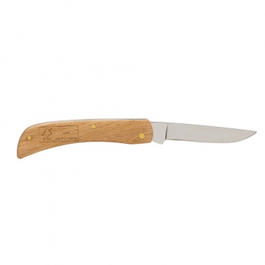 Logo trade promotional merchandise image of: Wooden knife