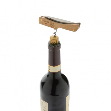 Logo trade promotional products picture of: Wooden knife with bottle opener