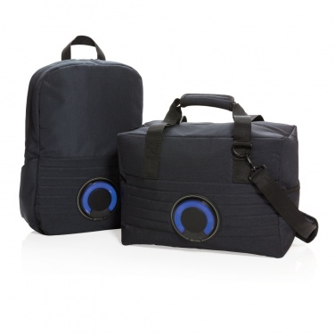 Logo trade promotional gifts image of: Party speaker cooler bag