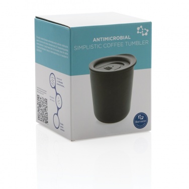Logo trade promotional giveaways picture of: Simplistic antimicrobial coffee tumbler