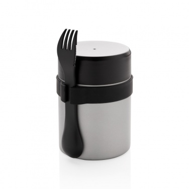 Logo trade promotional merchandise image of: Bogota food flask with ceramic coating