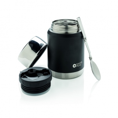 Logo trade promotional giveaway photo of: Swiss Peak Elite copper vacuum food container