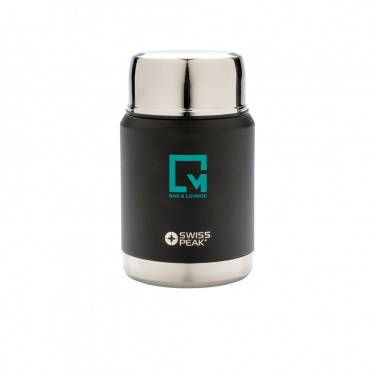 Logo trade corporate gifts image of: Swiss Peak Elite copper vacuum food container