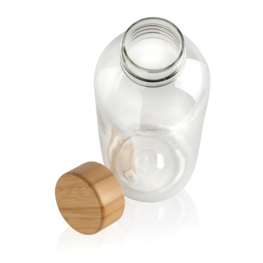 Logo trade corporate gift photo of: RCS RPET bottle with bamboo lid