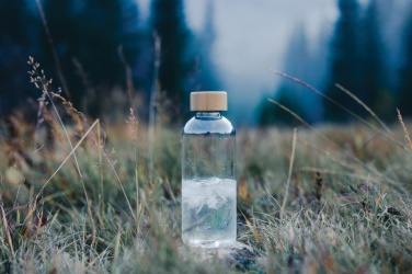 Logotrade promotional product image of: RCS RPET bottle with bamboo lid