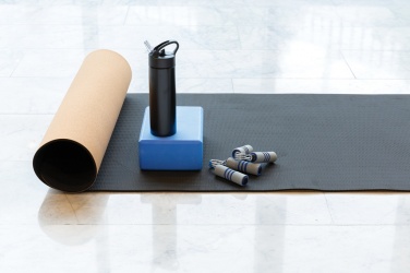 Logo trade promotional giveaways image of: Sport bottle with straw