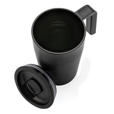 Logotrade promotional giveaway picture of: GRS Recycled PP and SS mug with handle