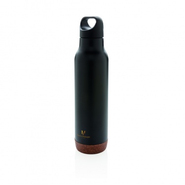 Logo trade promotional giveaways picture of: Cork leakproof vacuum flask