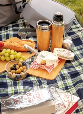 Logotrade promotional giveaway image of: Bamboo vacuum travel flask