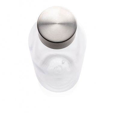 Logo trade promotional giveaways picture of: Leakproof water bottle with metallic lid