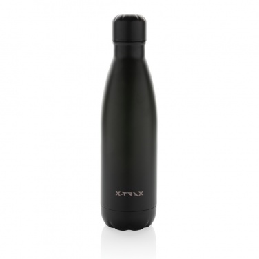 Logo trade promotional merchandise picture of: Eureka RCS certified re-steel single wall water bottle
