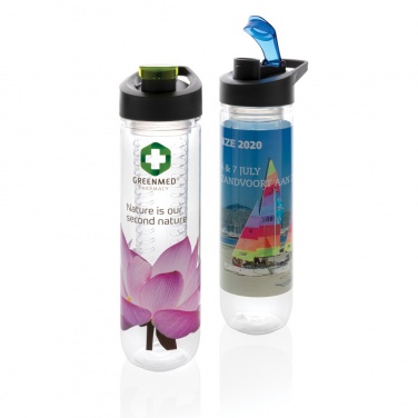 Logo trade corporate gifts image of: Water bottle with infuser