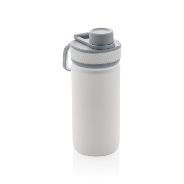 Logotrade business gift image of: Vacuum stainless steel bottle with sports lid 550ml