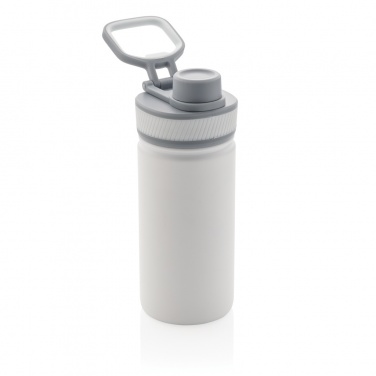Logo trade promotional products picture of: Vacuum stainless steel bottle with sports lid 550ml