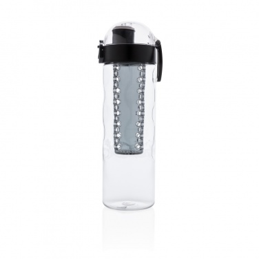 Logo trade corporate gifts image of: Honeycomb lockable leak proof infuser bottle
