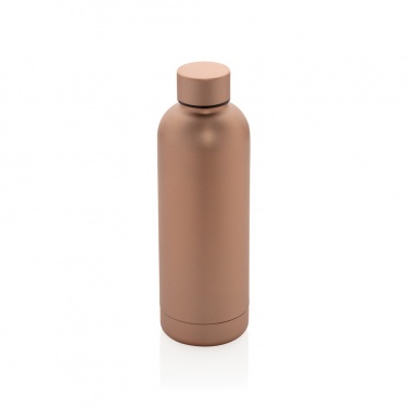 Logo trade promotional giveaways image of: Impact stainless steel double wall vacuum bottle