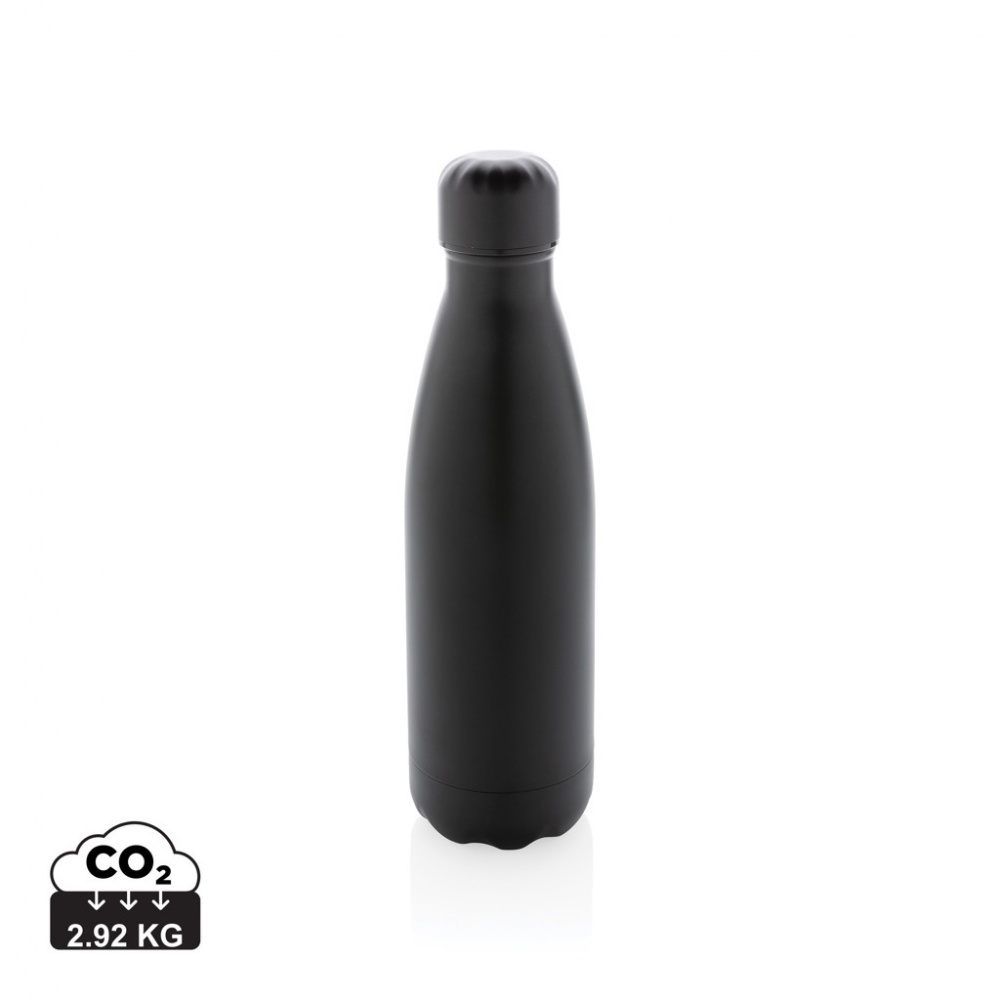 Logo trade corporate gift photo of: Solid colour vacuum stainless steel bottle 500 ml