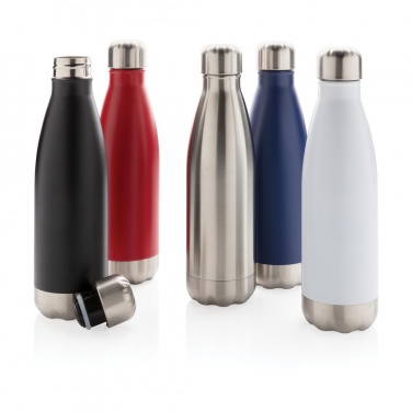 Logo trade promotional giveaways picture of: Vacuum insulated stainless steel bottle