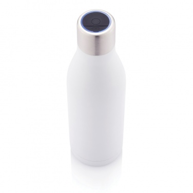 Logo trade promotional gifts image of: UV-C steriliser vacuum stainless steel bottle