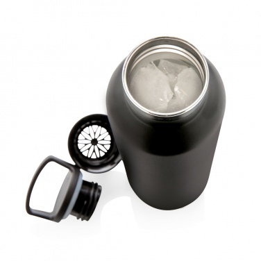 Logotrade promotional giveaway picture of: Vacuum insulated leak proof standard mouth bottle